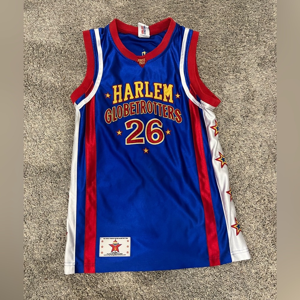 Vintage Harlem globetrotters  jersey